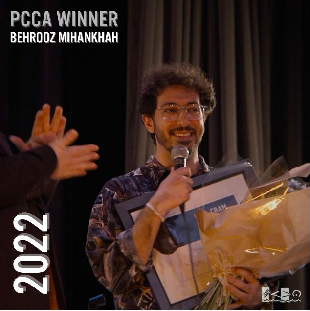 Portrait of 2022 PCCA Winner Behrooz Mihankhah