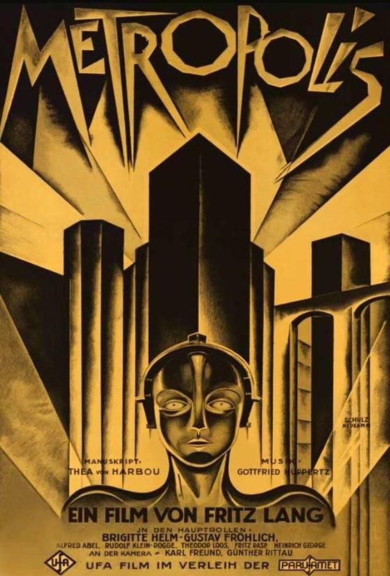 The poster of the 1927 Film Metropolis